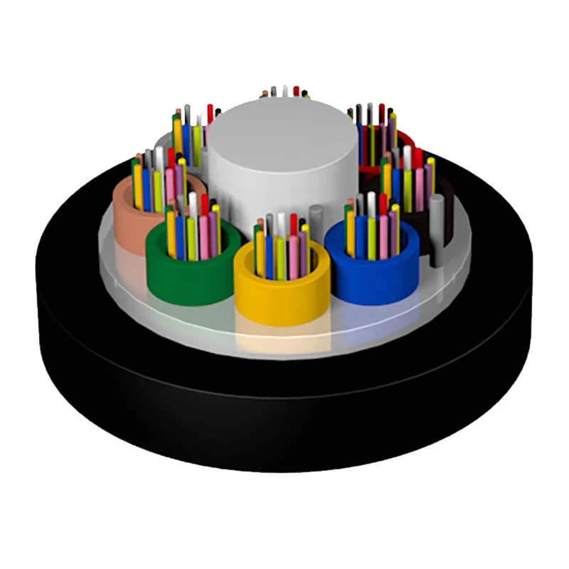پھنسے ہوئے غیر دھاتی ہوا سے چلنے والی مائیکرو کیبلز کے فوائد کیا ہیں؟