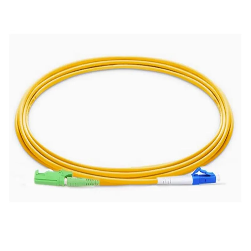 3 ملی میٹر راؤنڈ کیبل E2000/APC- LC/UPC پیچ ڈوری